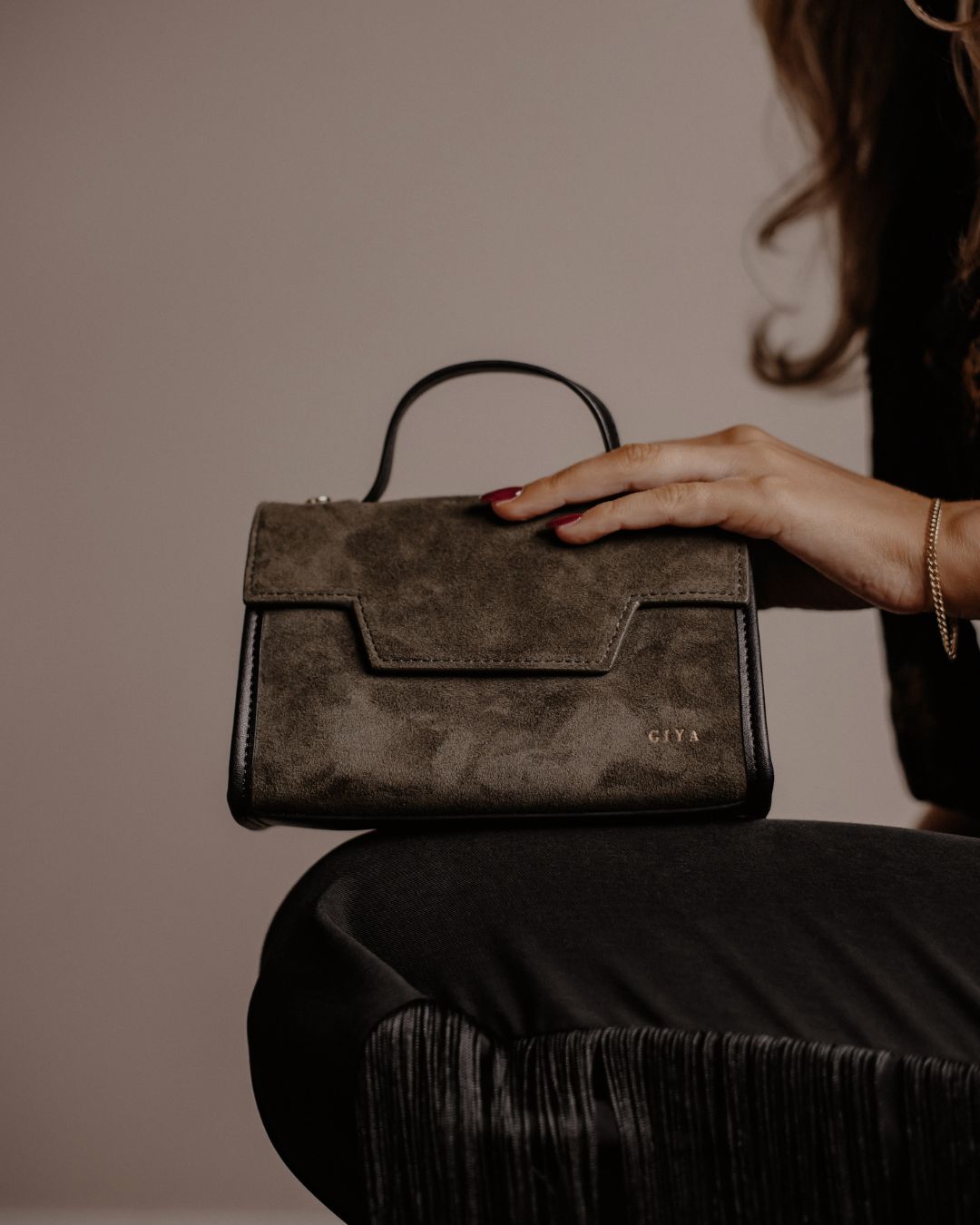 The Maya bag - olive green