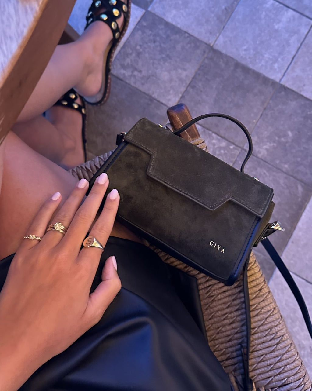 The Maya bag - olive green