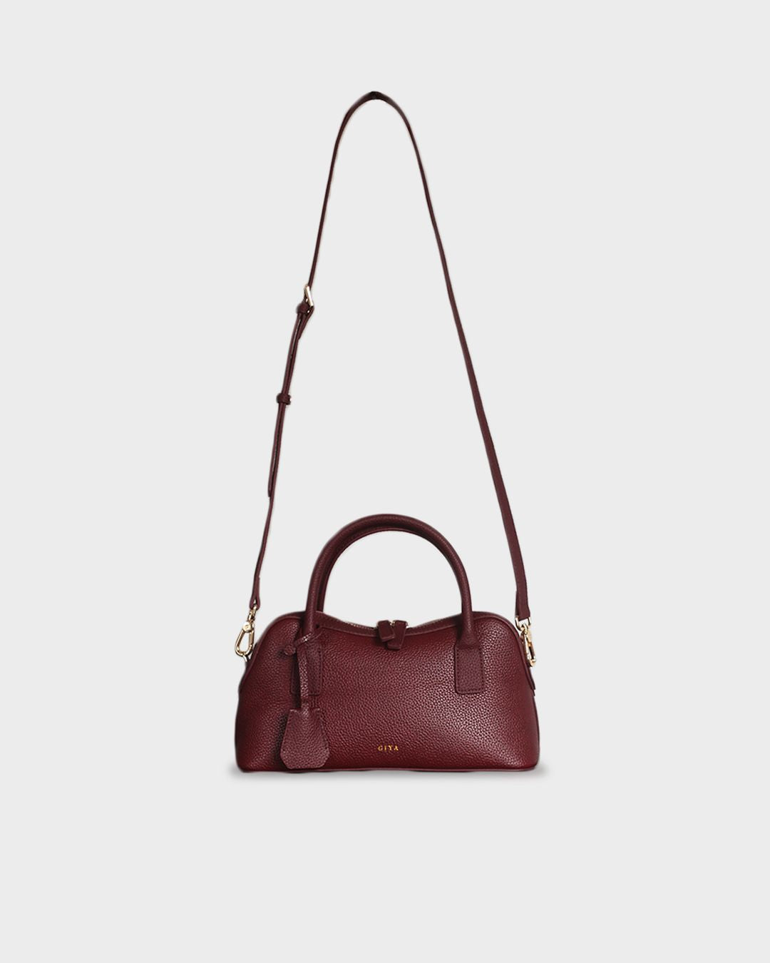 The Noni bag - burgundy red