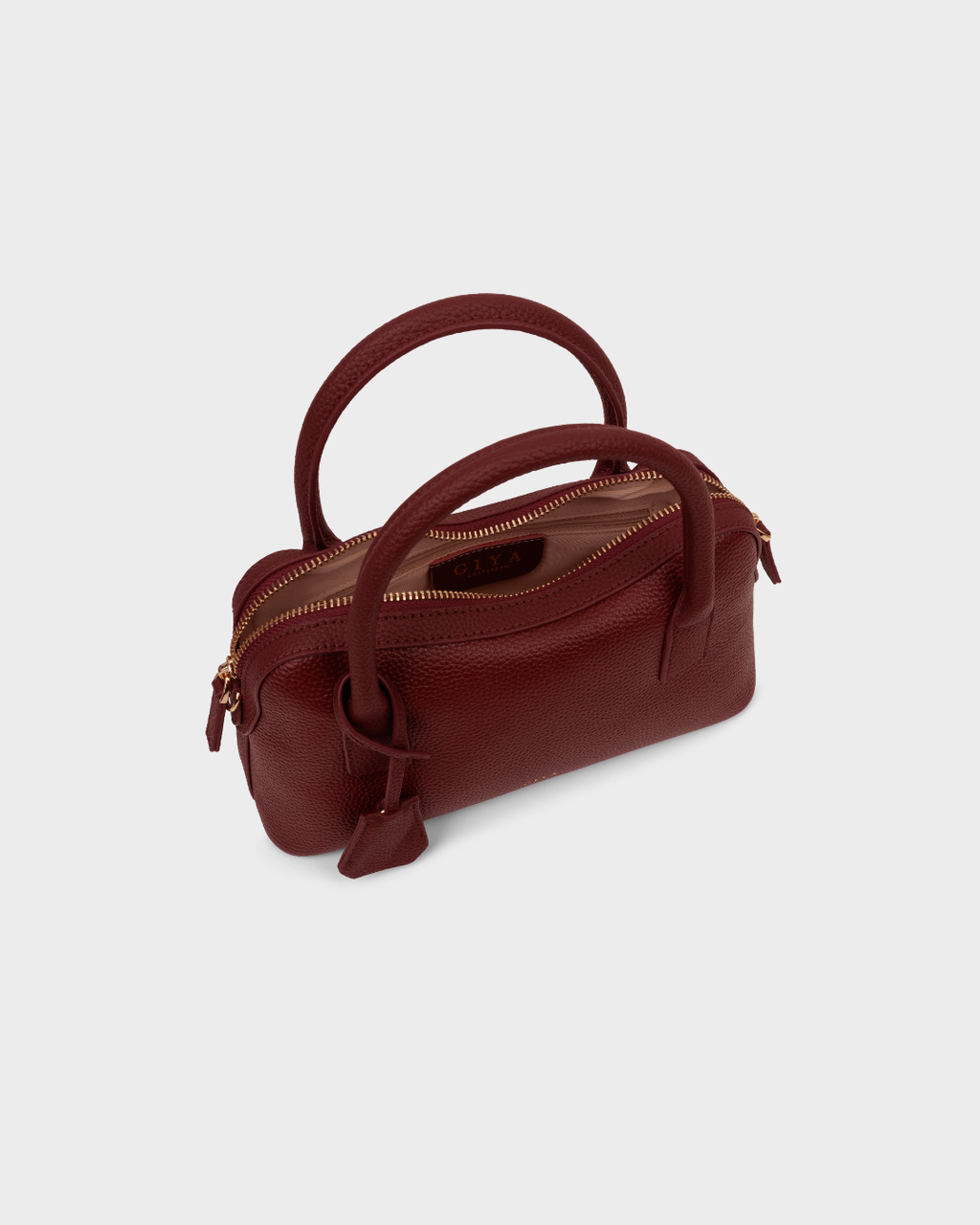 The Noni bag - burgundy red