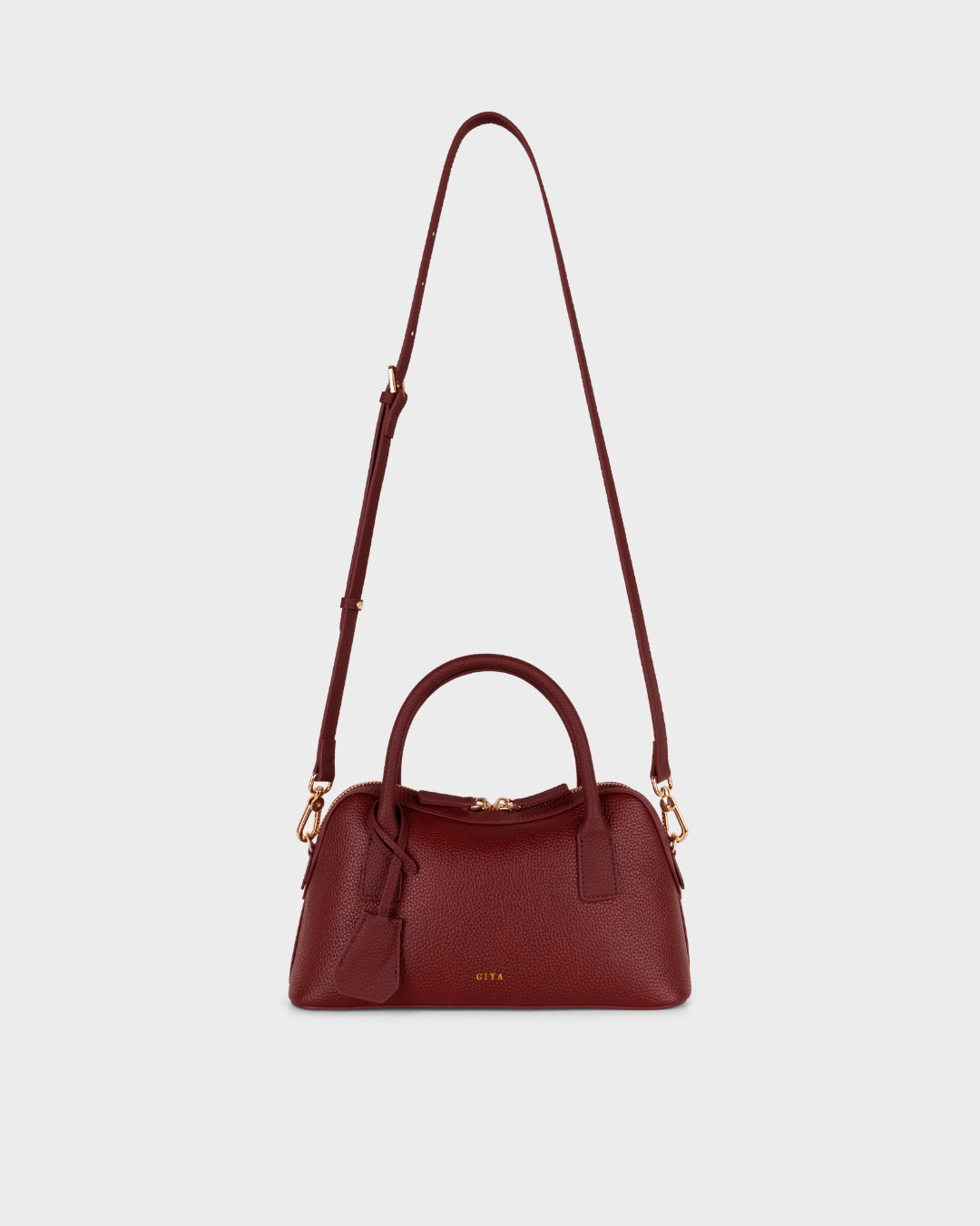 The Noni bag - burgundy red