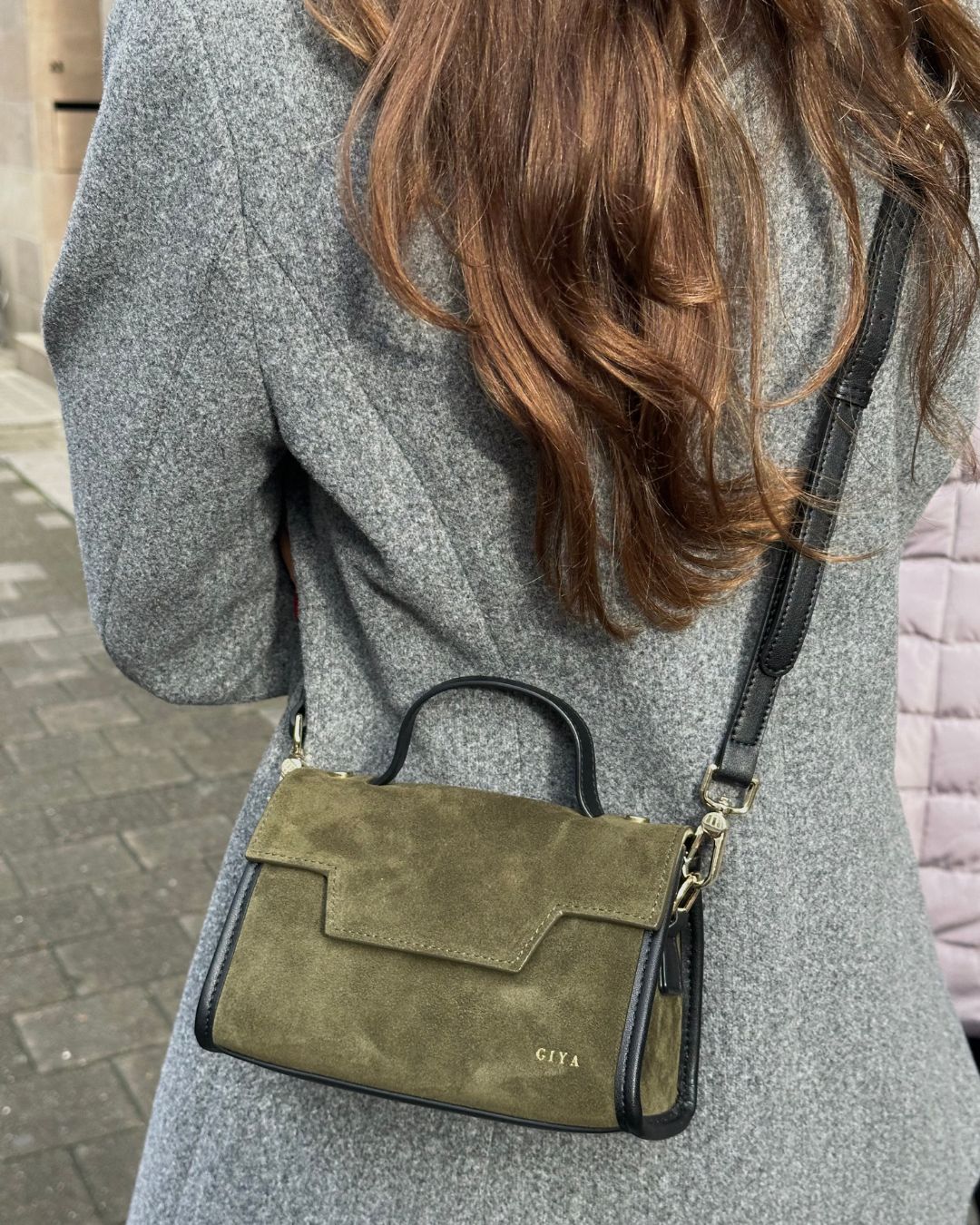 The Maya bag - olive green