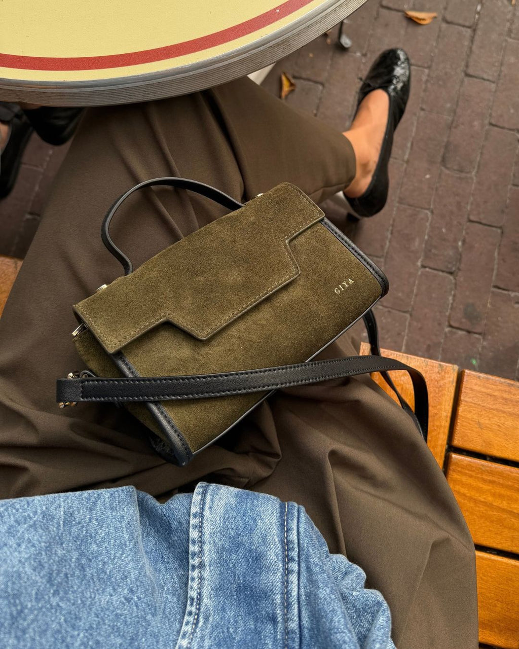 The Maya bag - olive green