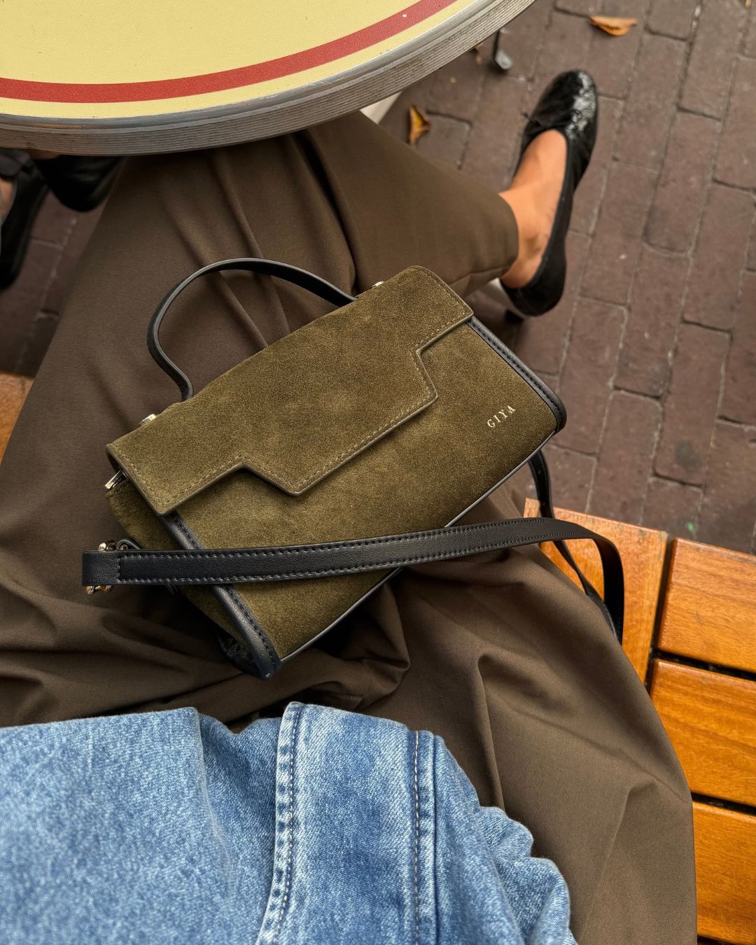 The Maya bag - olive green