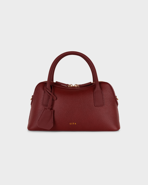 The Noni bag - burgundy red