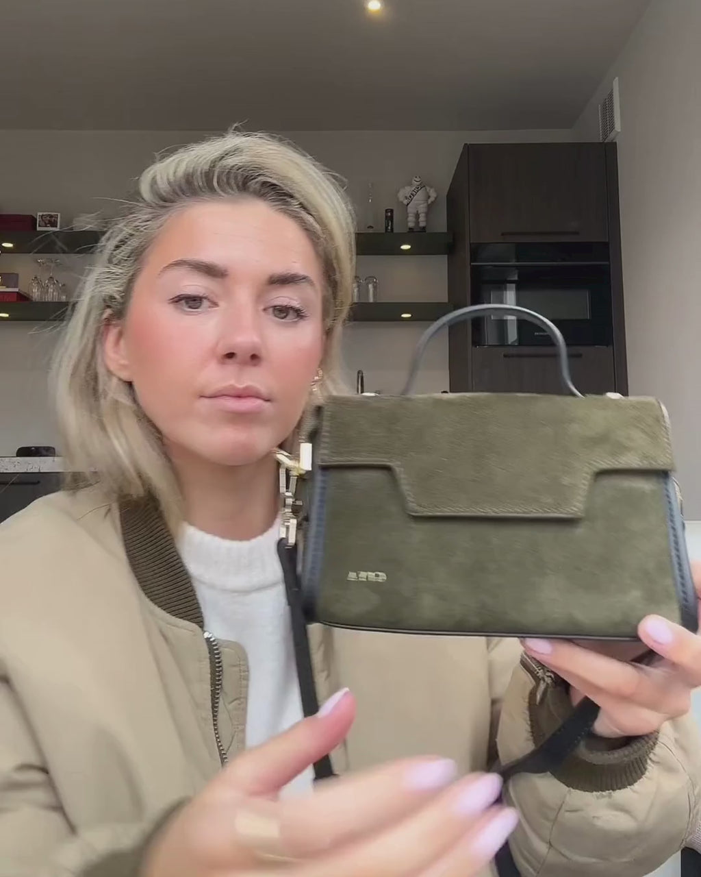 The Maya bag - olive green